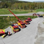 SVT Nyheter besökte oss på mässan Trucks in Dalarna