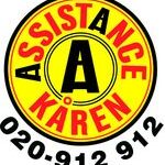 Assistancekårens logo med telefonnr 020-912912.